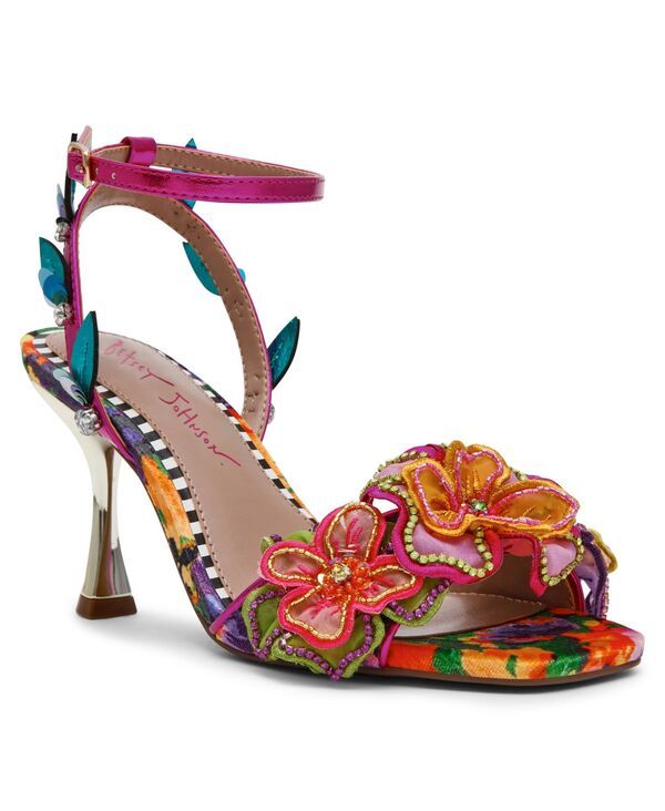 ベッツィジョンソン レディース シューズ サンダル Betsey Johnson Womens Annalee Open Toe Dressandals Floral Multi マルチカラー