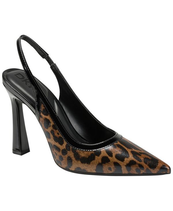 ダナ キャラン ニューヨーク レディース シューズ スニーカー DKNY Womens Cinette Slingback Pointed Toe Pumps Natural Multi Leopar