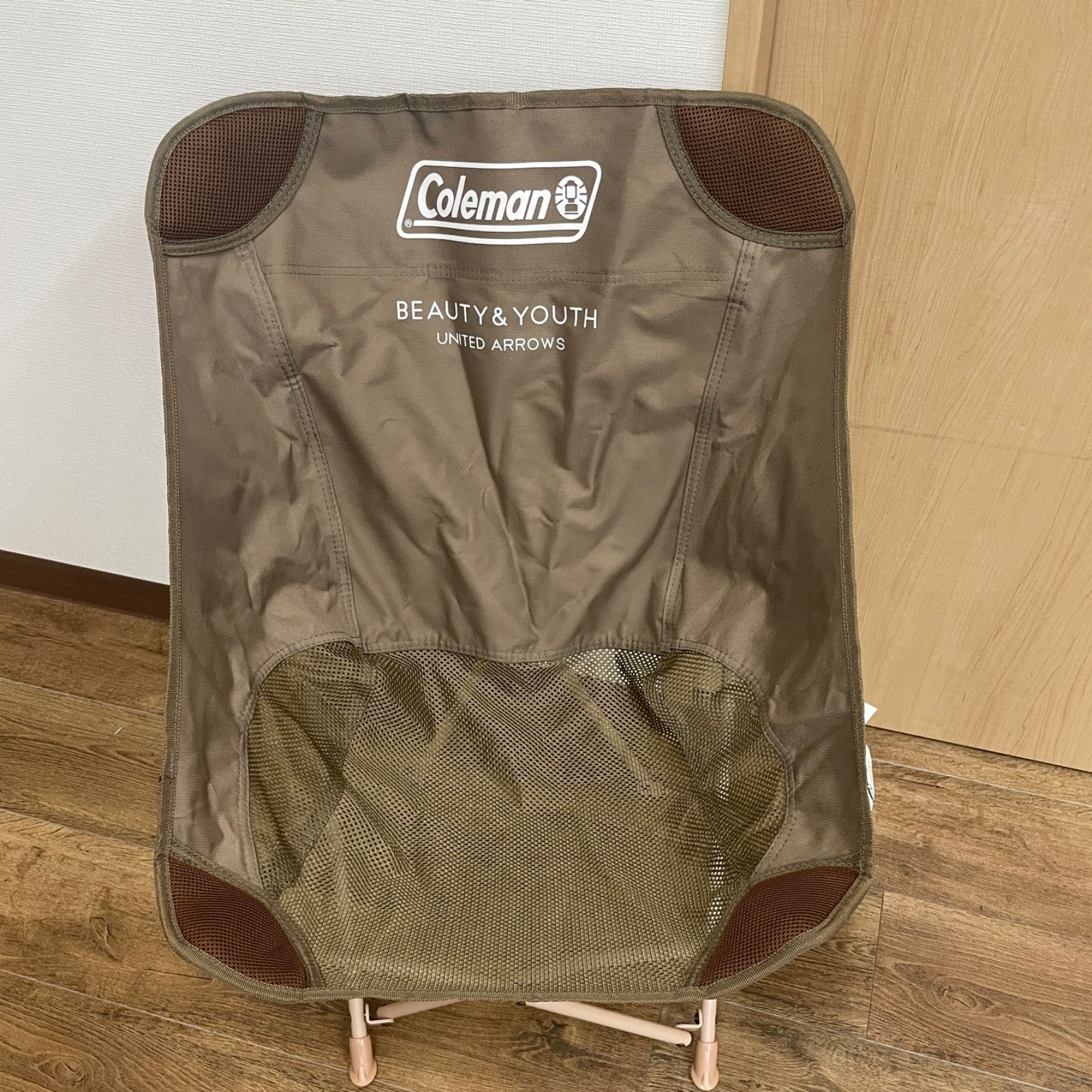美品】Coleman × BEAUTY&YOUTH アウトドアチェア ブラウン 管理番号