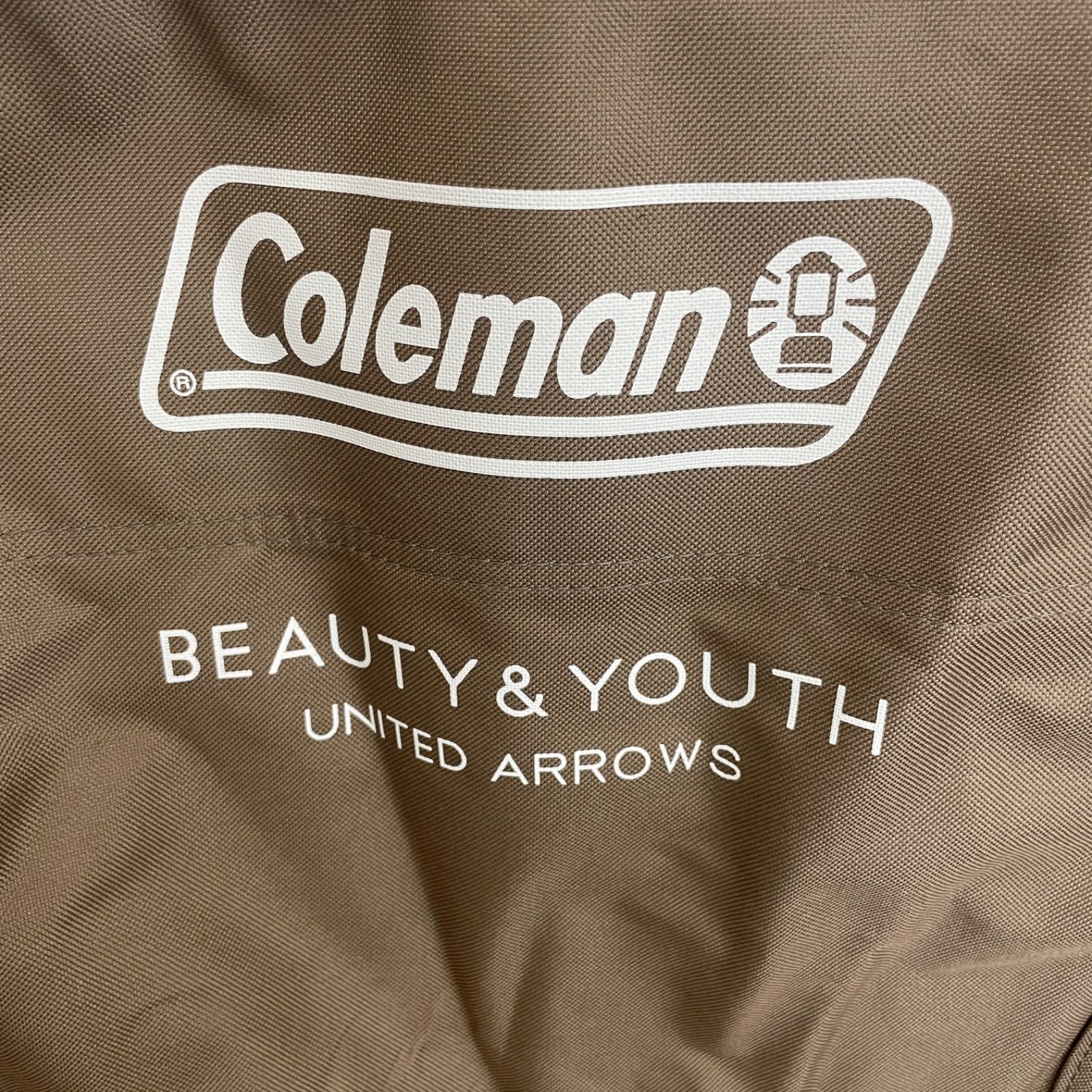 美品】Coleman × BEAUTY&YOUTH アウトドアチェア ブラウン 管理番号
