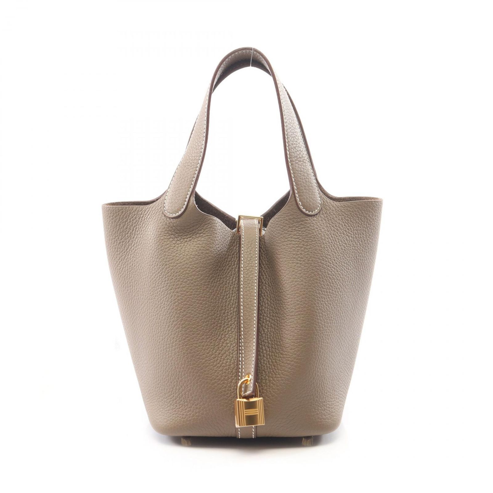 エルメス HERMES ハンドバッグ ピコタンロックPM エトゥープ エトゥープ その他 ピコタンロックPM エトゥープ レディース 未使用