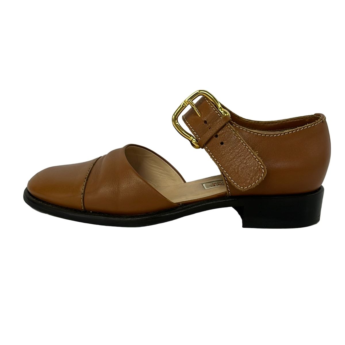 LOEWE(ロエベ) シューズ 35 1/2 レディース - ブラウン レザー