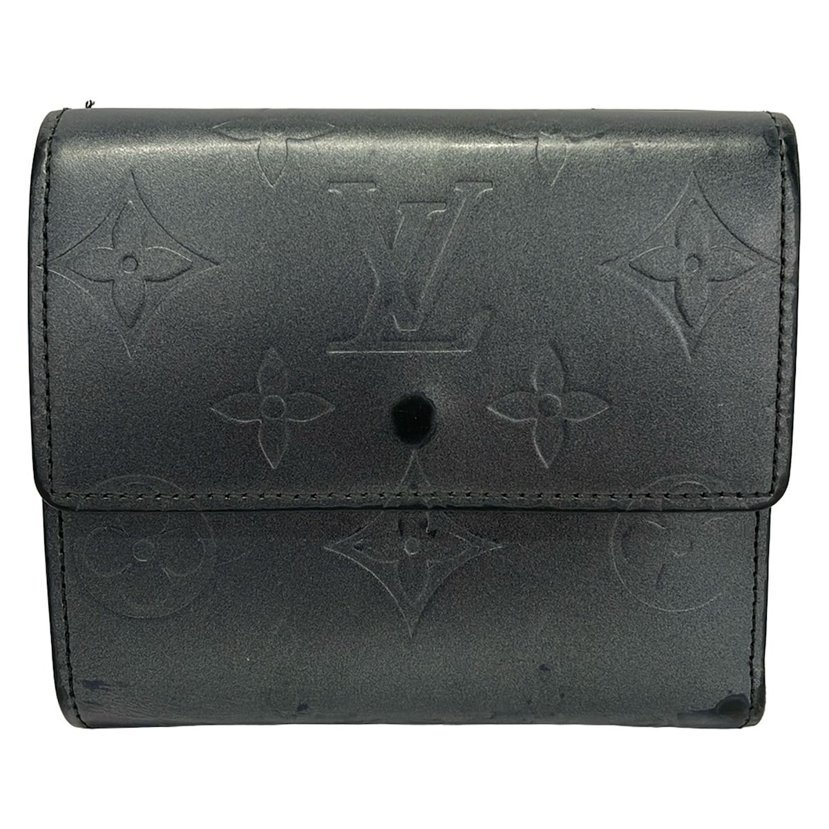 LOUIS VUITTON(ルイヴィトン) Wホック財布 モノグラムマット ポルト 