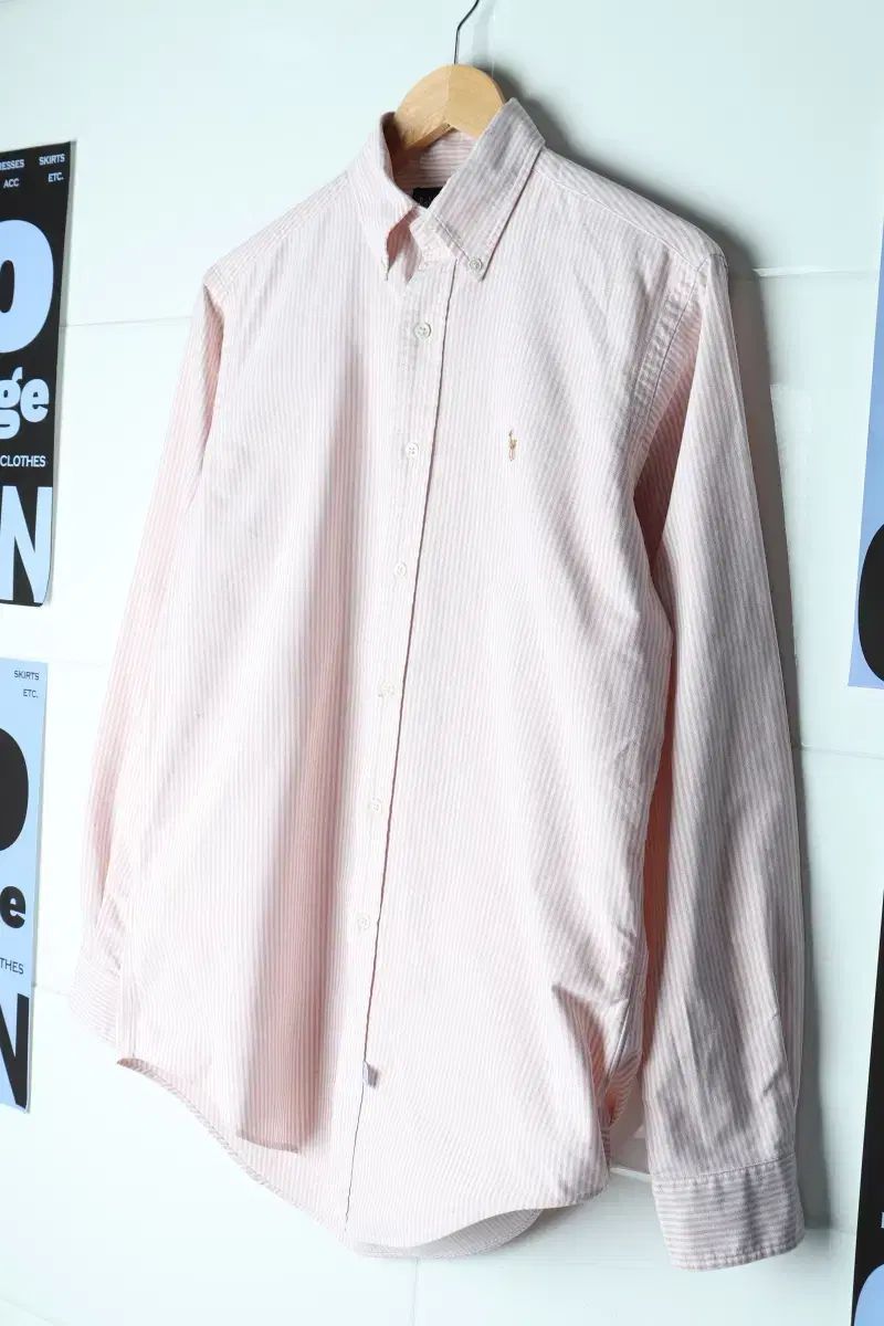 (M-L) ポロラルフローレン シャツ USA 90年代 -H33650