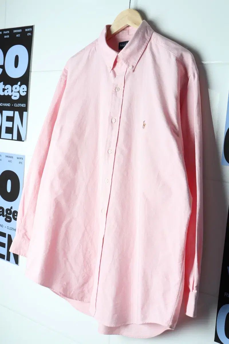 (2XL-3XL) ポロラルフローレン シャツ USA 90S-H33653