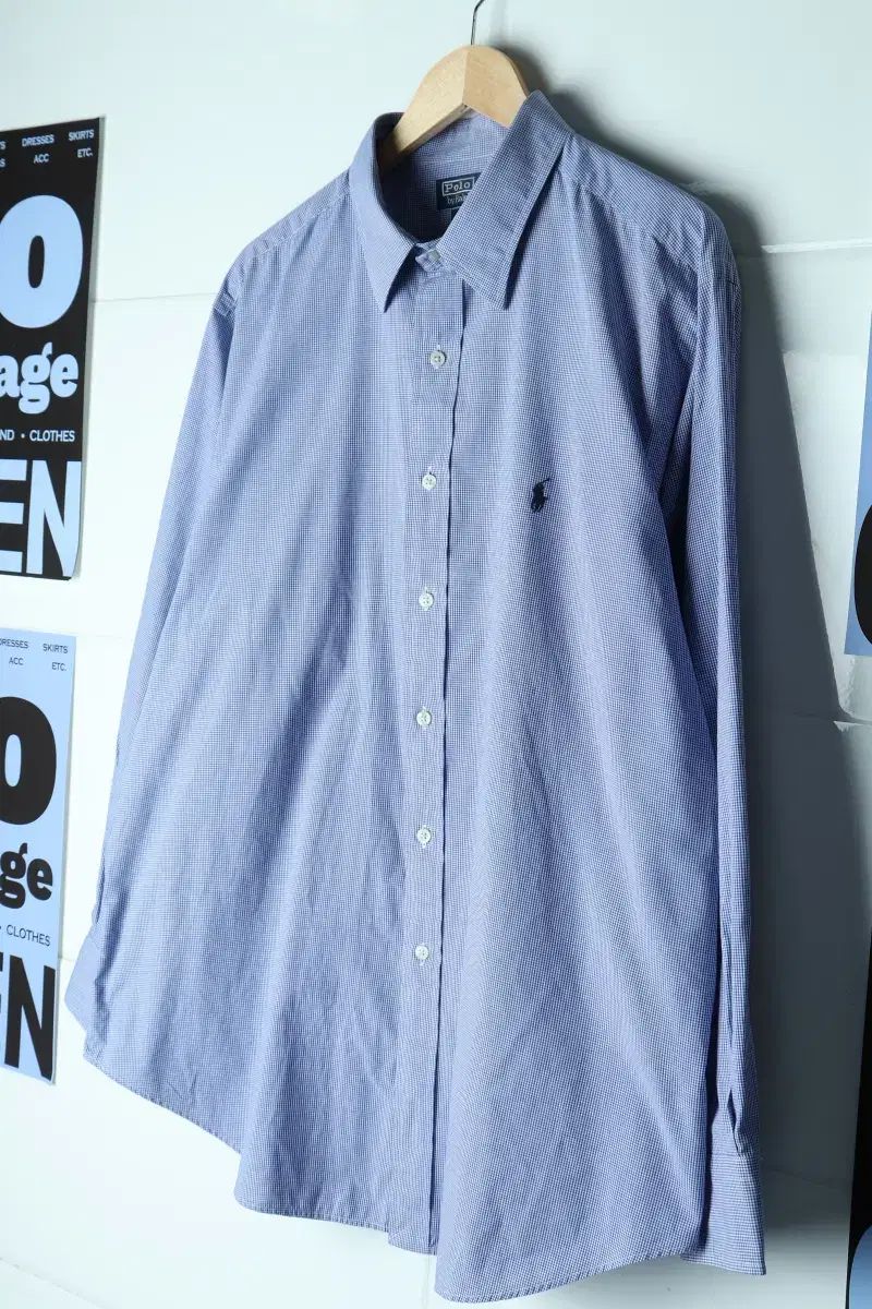 (2XL-3XL) ポロラルフローレン シャツ USA 90S-H33655
