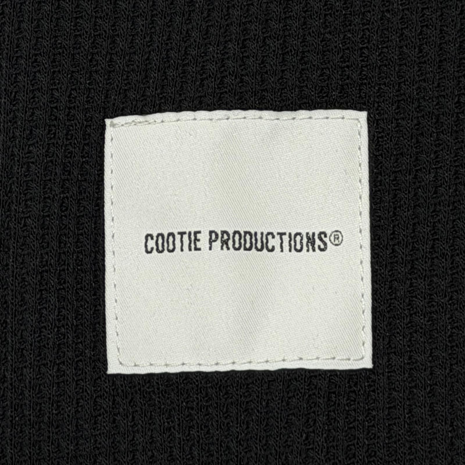参考上代18700円 未使用 COOTIE PRODUCTIONS 25SS T/C Waffle Error