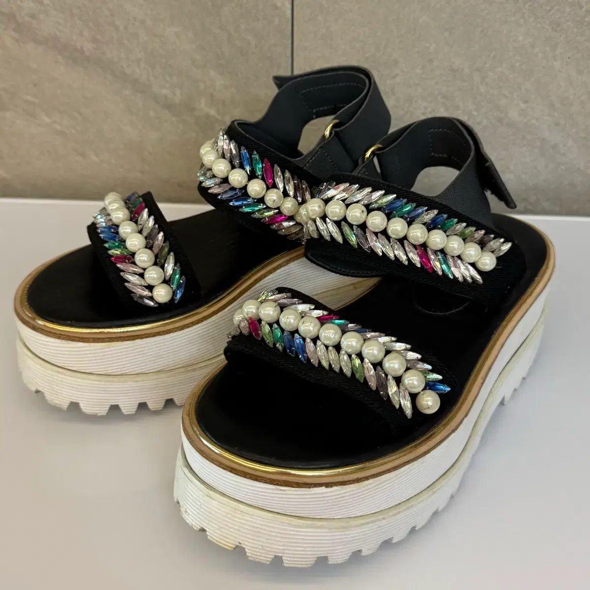 SUECOMMA BONNIE シューコンマボニー 厚底サンダル 230