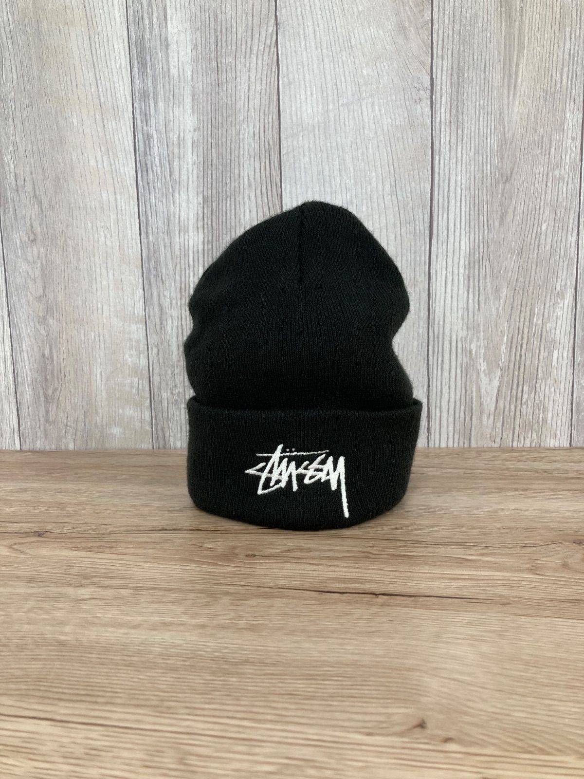 NIKE ナイキ STUSSY ステューシーニット帽 HO200407ASH ブラック 平塚 