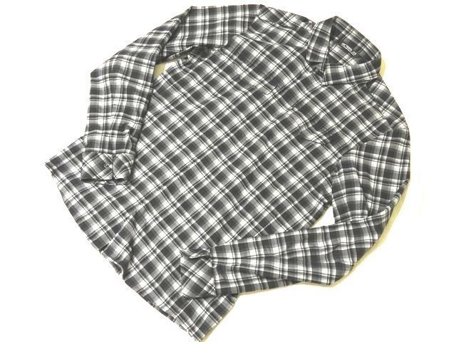 ※送料無料 美品 F43 アークテリクス グライソンシャツ メンズ ◇ M ネルシャツ グレー系 チェック柄 16898 ARC'TERYX GRYSON ▼8F