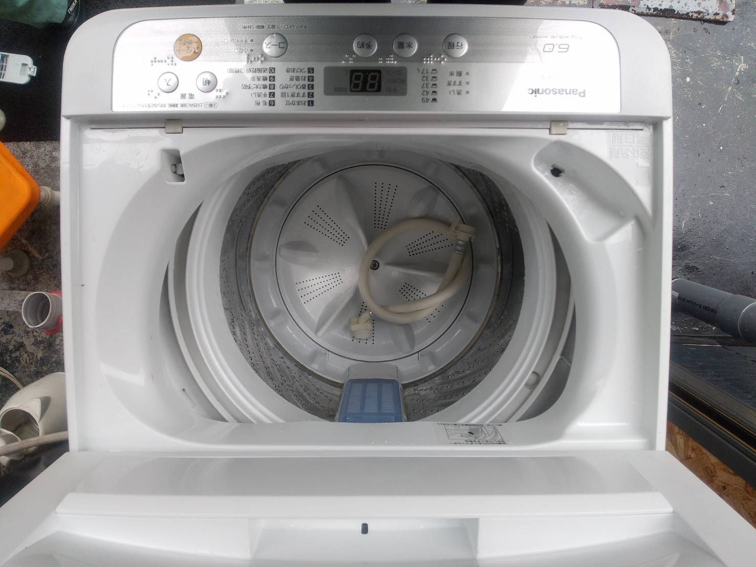 中古】大阪引取限定 Panasonic 全自動電気洗濯機 NA-F60B12 本体