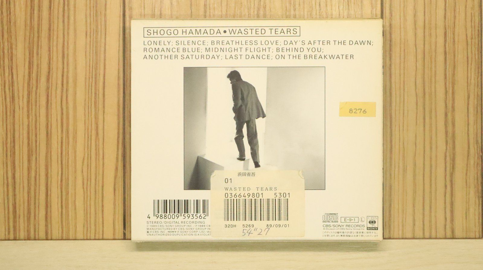 国内盤CD☆浜田 省吾/Shogo Hamada□ WASTED TEARS 【32DH5269