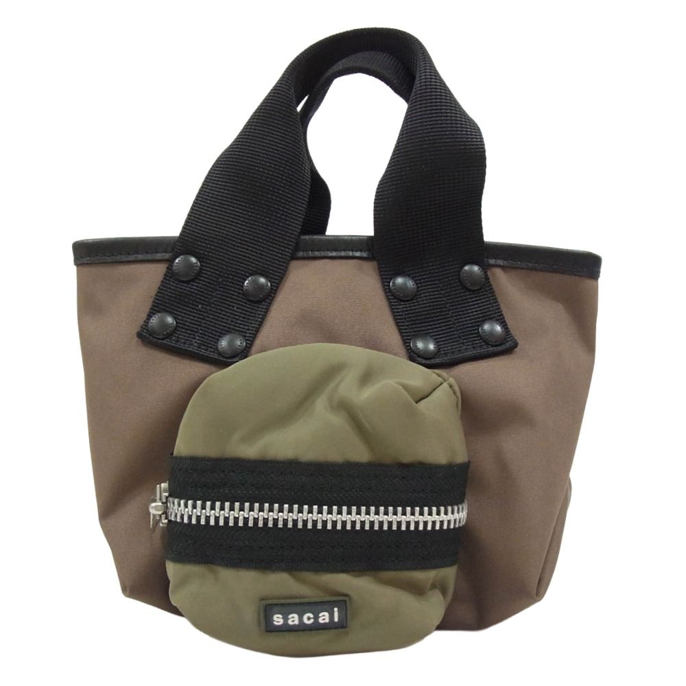 Sacai サカイ 25SS 25-0936S Pocket Tote Bag Small ポケット トート