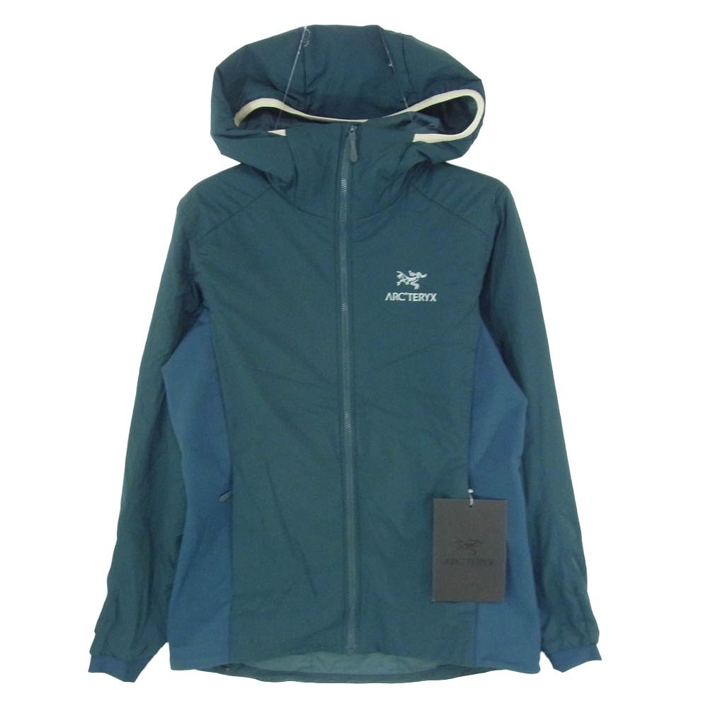 ARC'TERYX アークテリクス 30090 2022年製 Atom Hoody Womens アトム フーディー ウィメンズ 中綿ジャケット グリーン系 XS【極上美品】【中古】