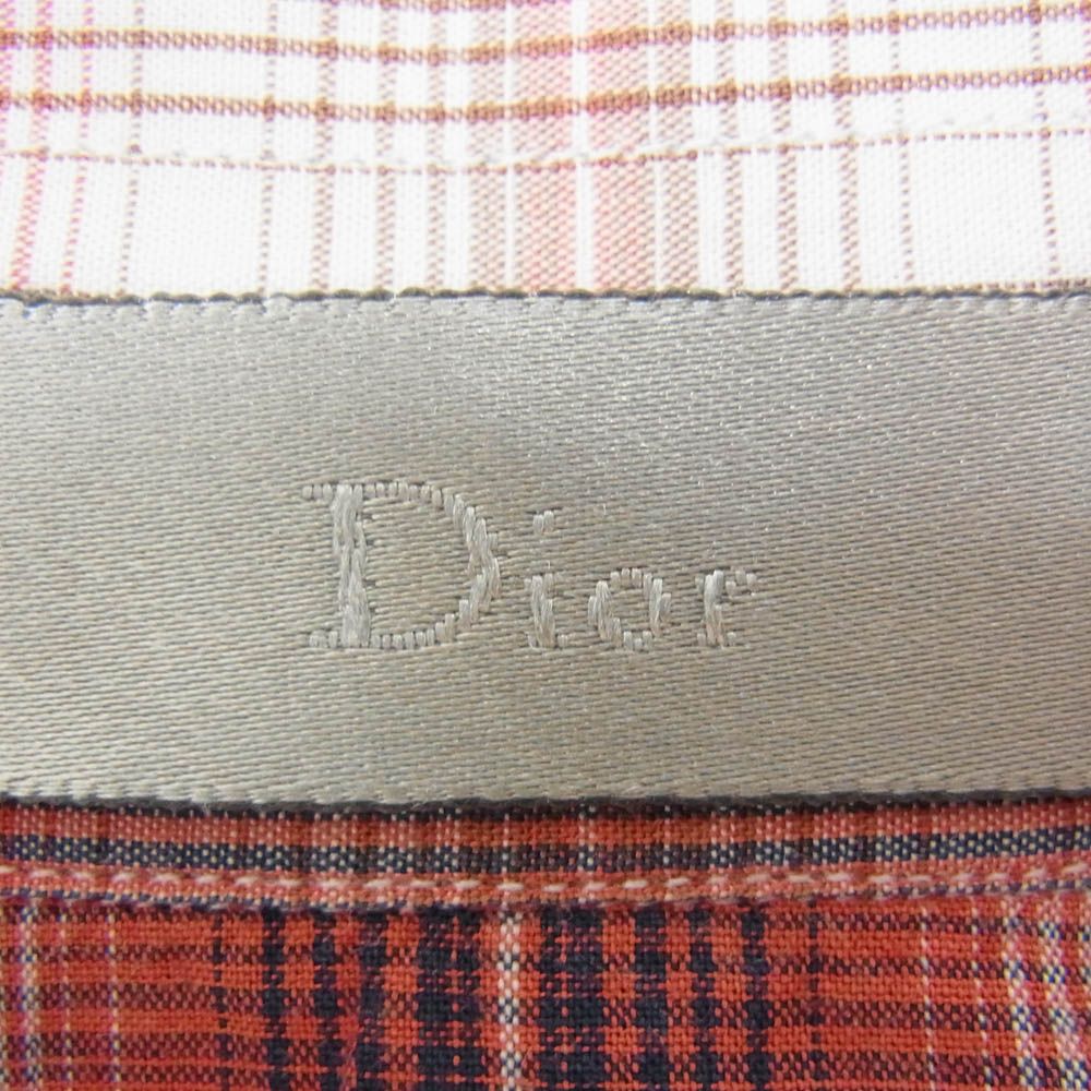 DIOR HOMME ディオールオム 06SS 6EH1054481 エディ期 チェックシャツ
