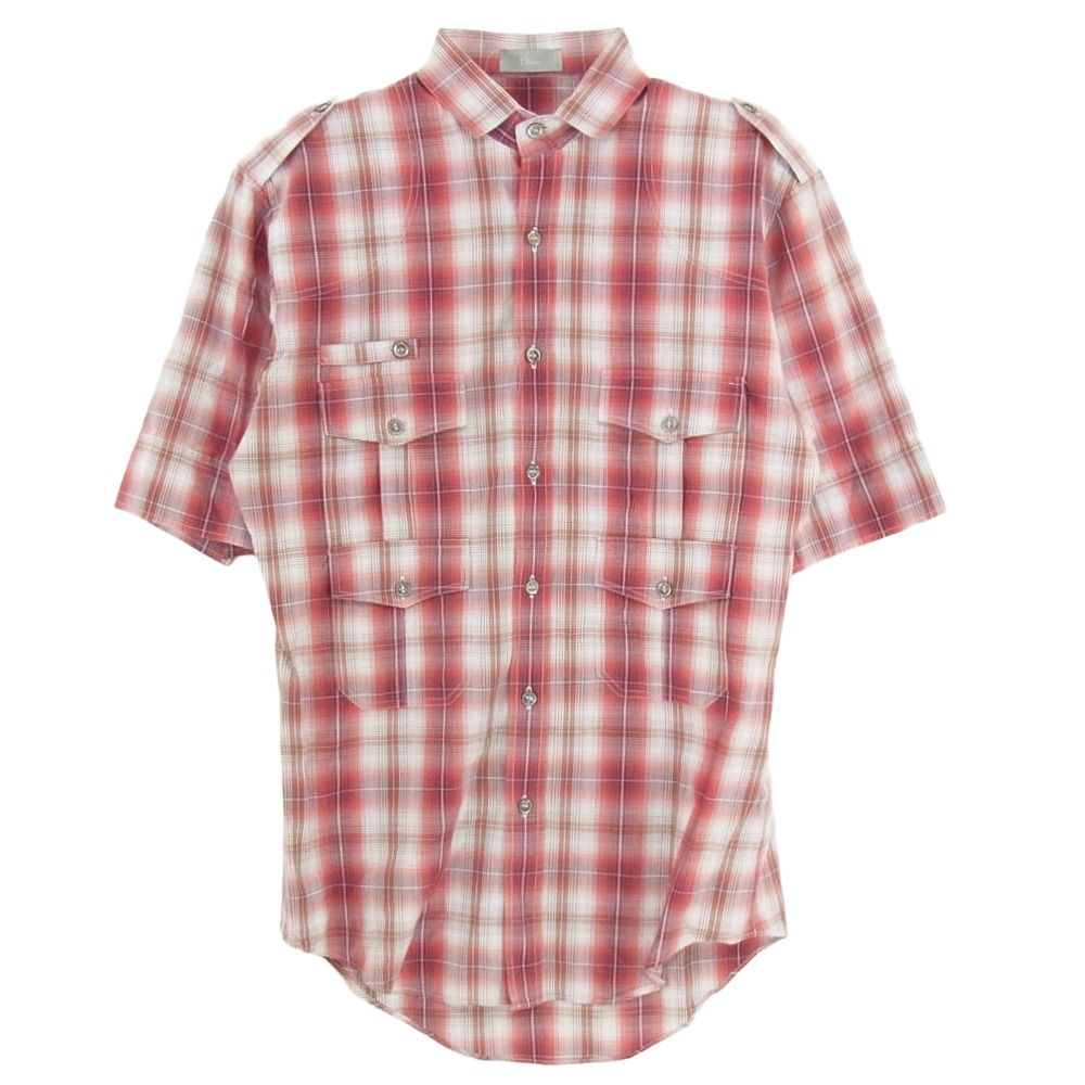 DIOR HOMME ディオールオム 06SS 6EH1054481 エディ期 チェックシャツ