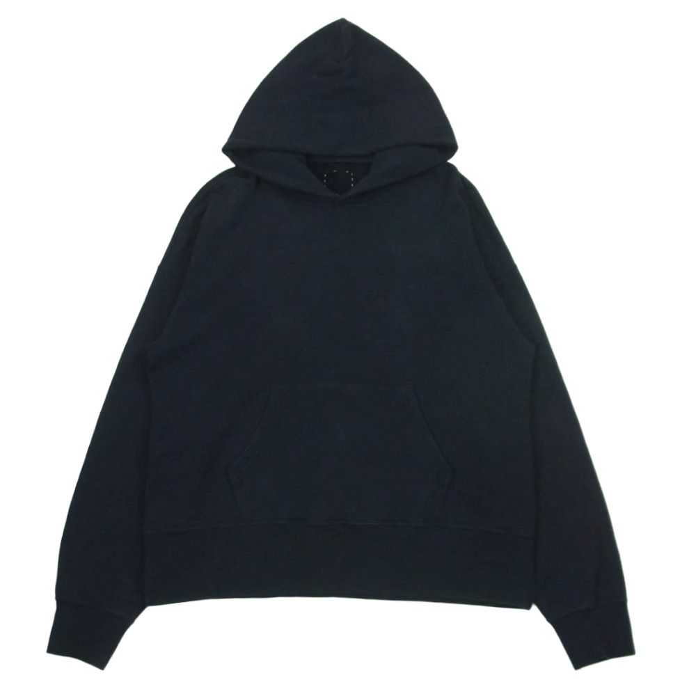VISVIM ビズビム 0125205010026 25AW COURT HOODIE P.O. プルオーバー パーカー コットン 日本製 ネイビー系 3【中古】