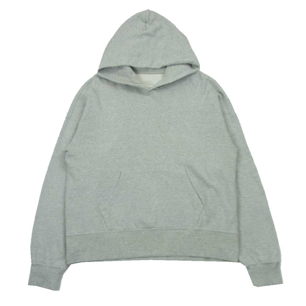 VISVIM ビズビム 0125205010026 25AW COURT HOODIE P.O. プルオーバー パーカー コットン 日本製 グレー系 3【中古】