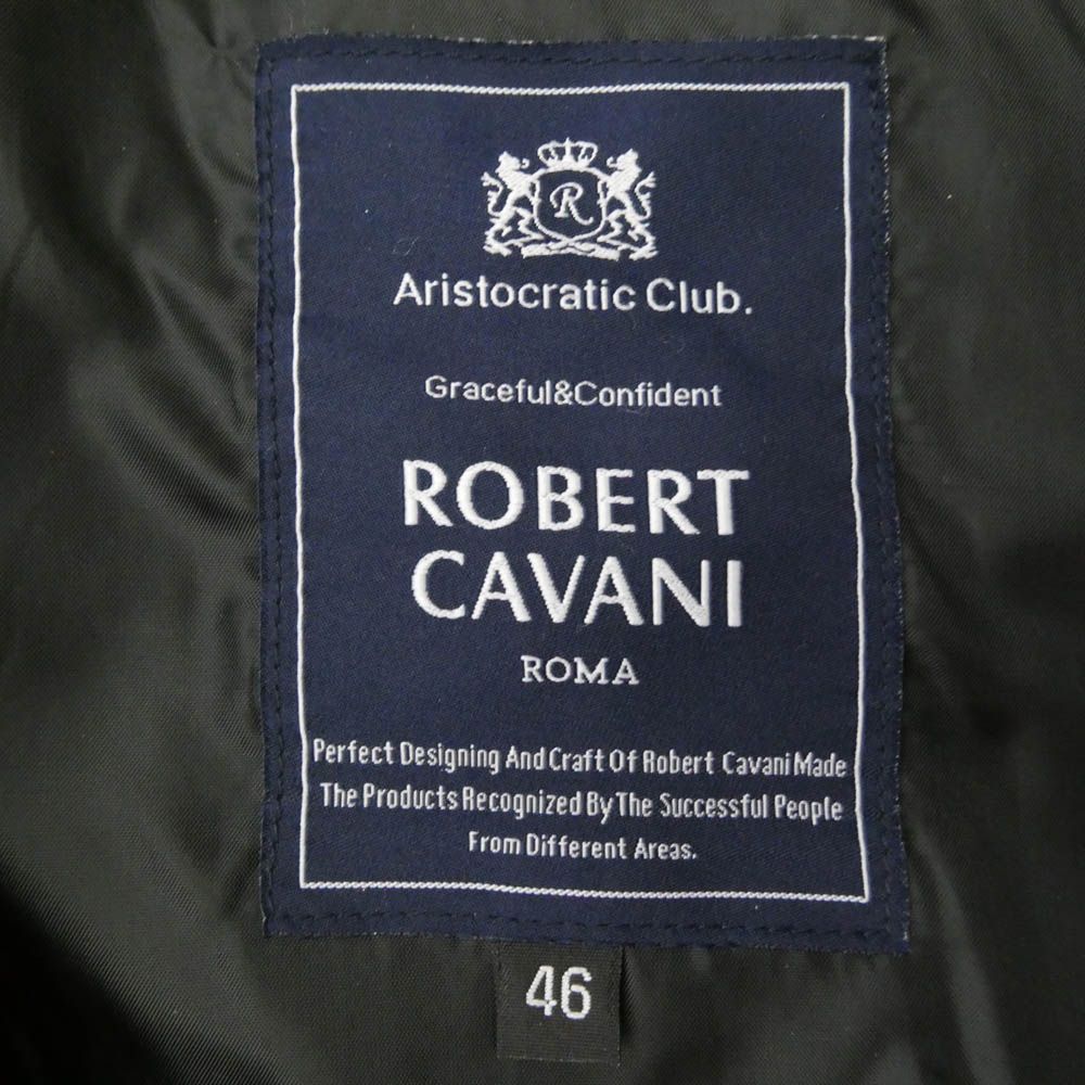 ロベルトカヴァリ ROBERT CAVANI K32-023567 馬革 ホースハイド レザー