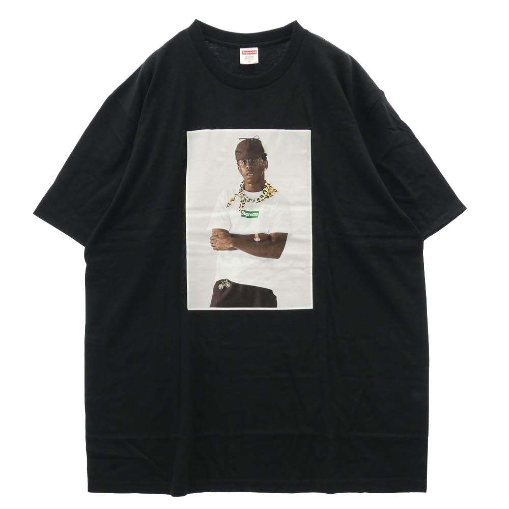 Supreme シュプリーム 24AW Tyler The Creator Tee タイラー ザ クリエイター フォト Tシャツ 半袖カットソー ブラック系 XL【新古品】【未使用】【中古】