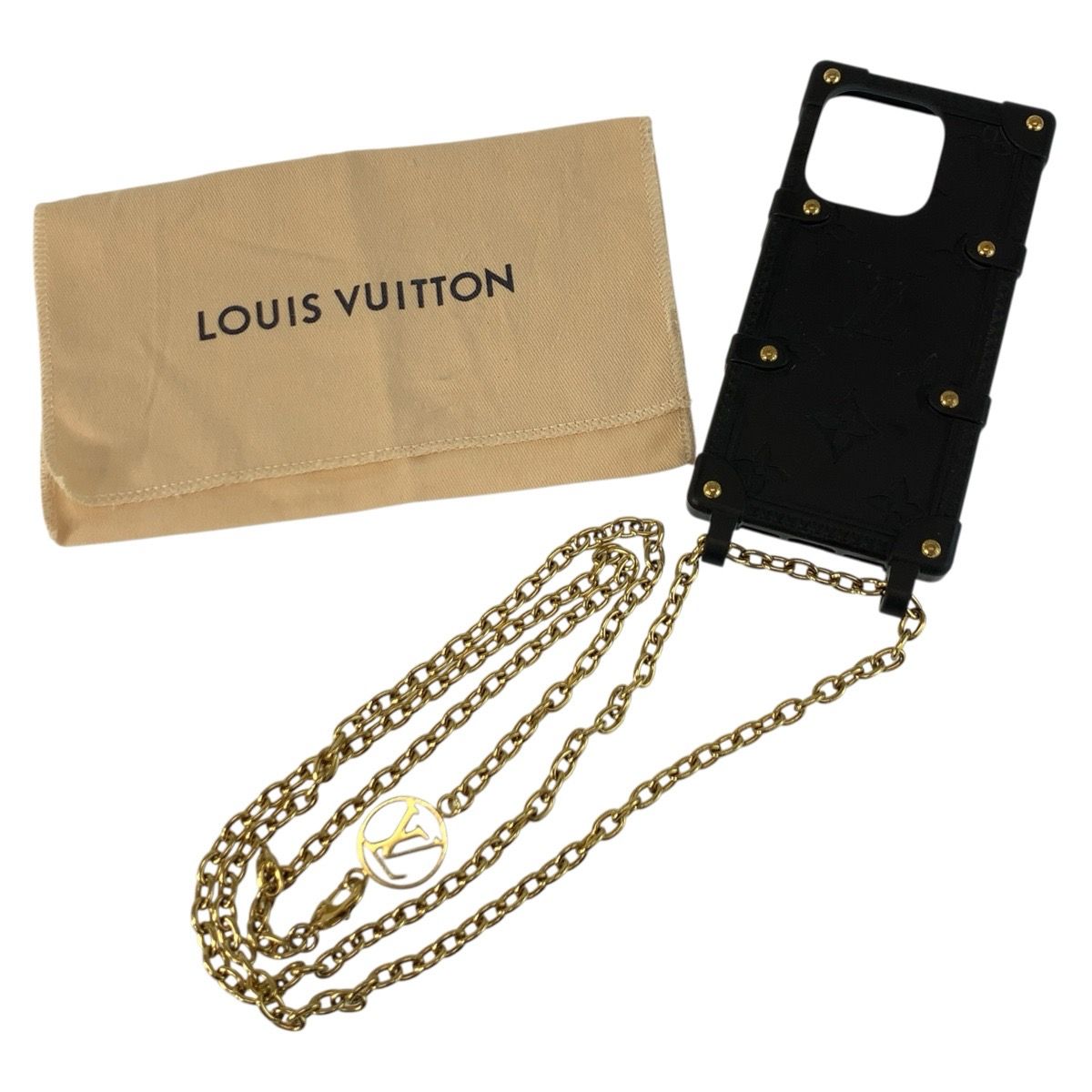 『美品』 処分価格 LUIS VUITTON iPhone14pro ケース 美品ルイヴィトン iPhone14Pro ケース ノワール- メルカリ