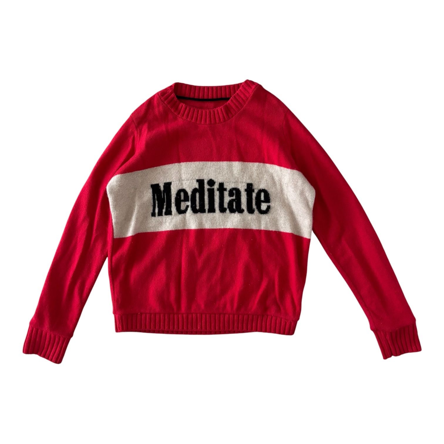 The Elder Statesman ジ エルダー ステイツマン Meditate ロゴ クルー