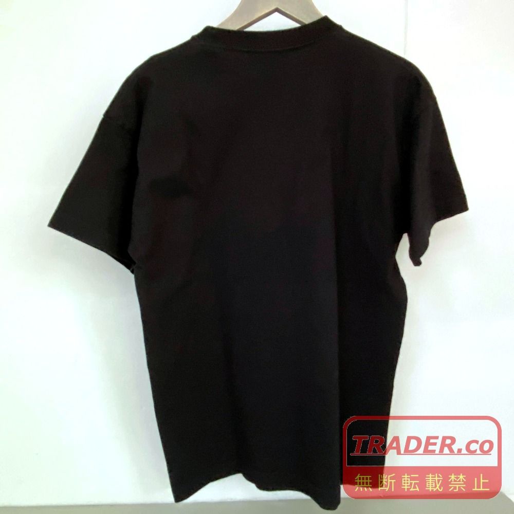 バレンシアガ　シャツ 03w27464 BALENCIAGA バレンシアガ 人物プリントTシャツ ブラック 黒