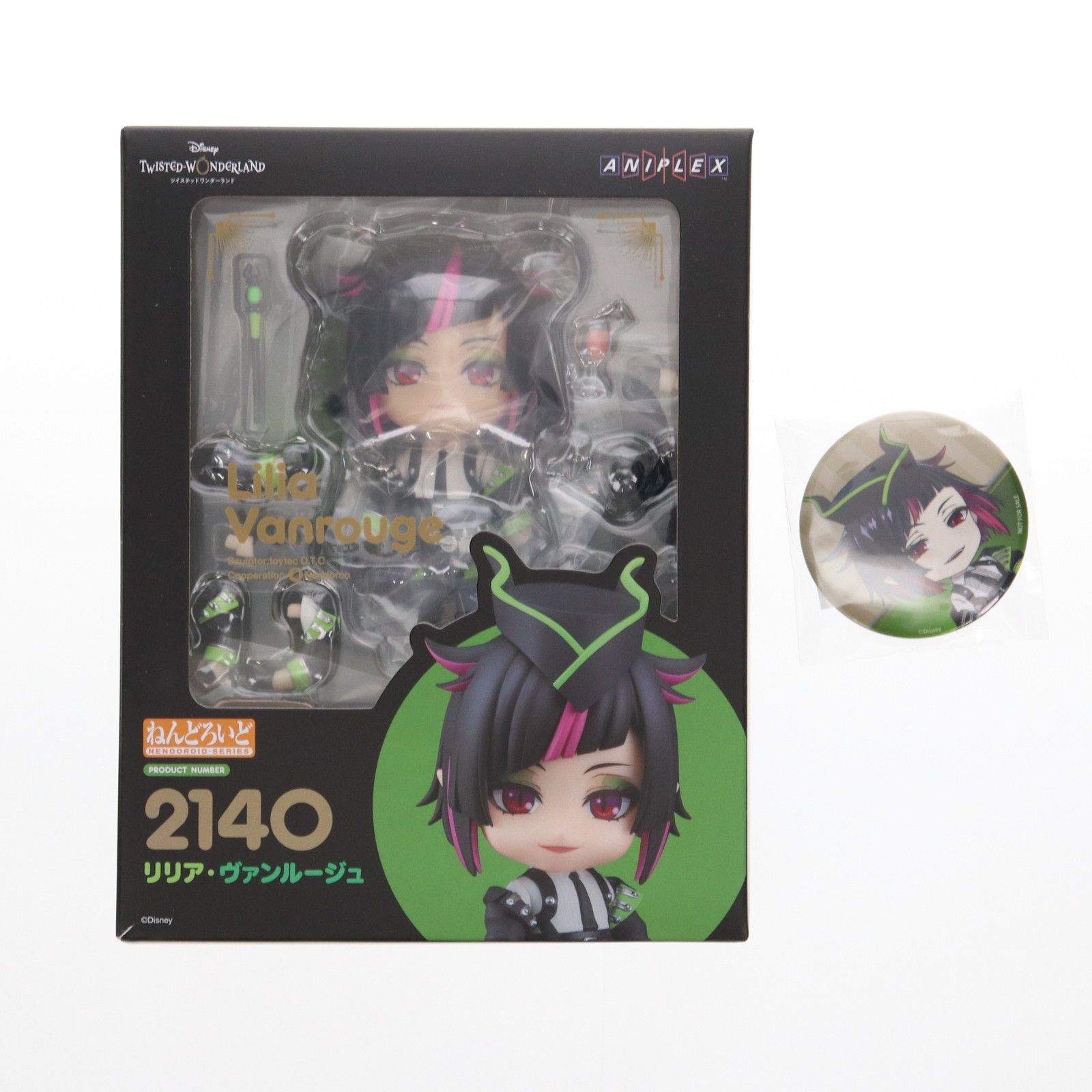 GOODSMILE ONLINE SHOP&ANIPLEX+限定予約特典付属 ねんどろいど 2140 リリア・ヴァンルージュ ディズニー ツイステッドワンダーランド 完成品 可動フィギュア アニプレックス
