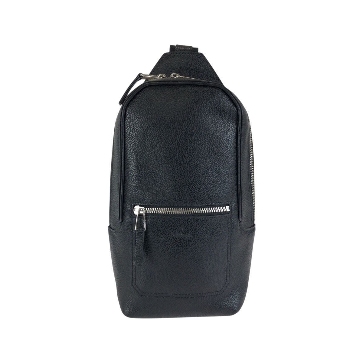 美品 Paul Smith ポール スミス ブラック 黒 シルバー金具 レザー