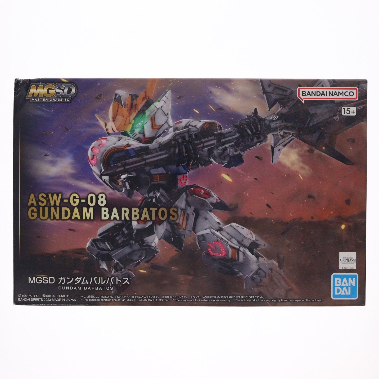 再販) MGSD ガンダムバルバトス 機動戦士ガンダム 鉄血のオルフェンズ 