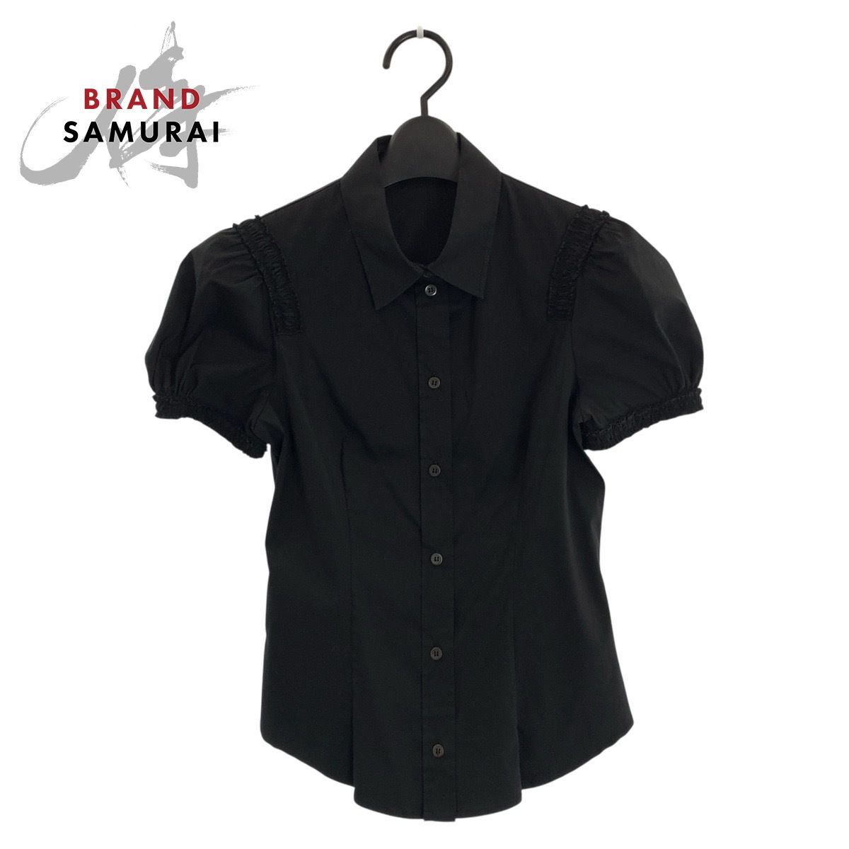 美品 PRADA プラダ サイズ38 ブラック 黒 コットン/ナイロン