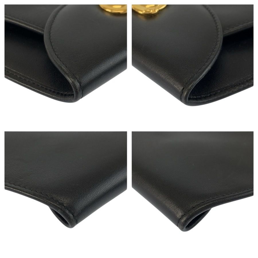 美品 CARTIER カルティエ パンテール ブラック 黒 ゴールド金具 レザー
