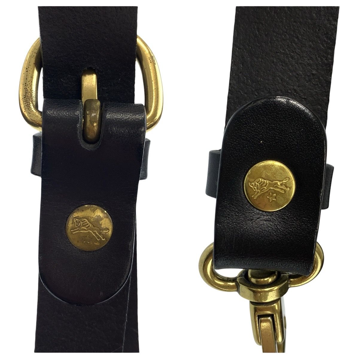 美品 IL BISONTE イルビゾンテ ブラック 黒 レザー 54_1_5442400116