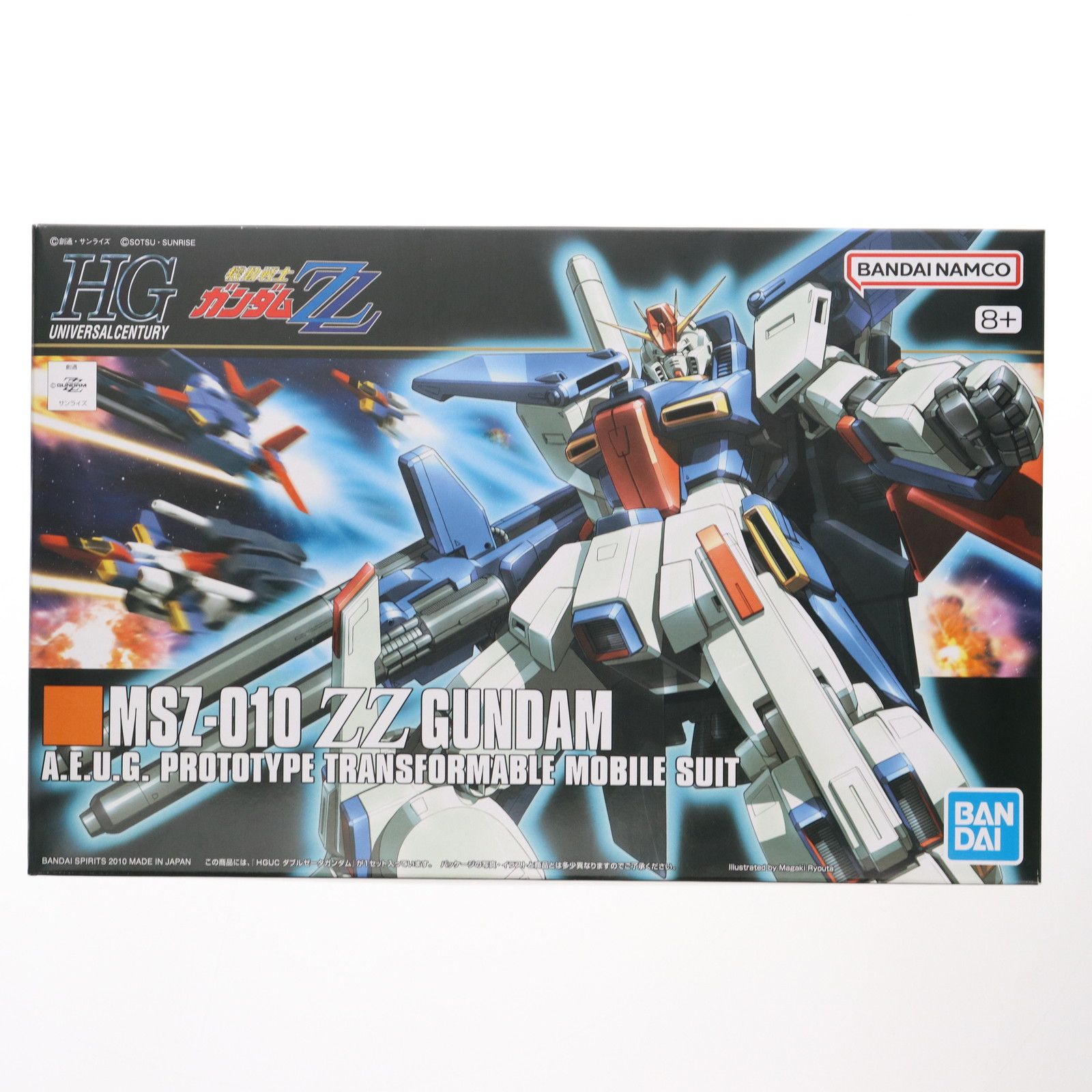 HGUC 1/144 MSZ-010 ダブルゼータガンダム(ZZガンダム) 機動戦士