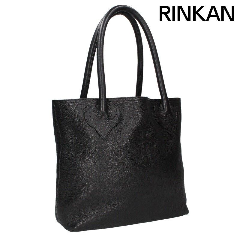 クロムハーツ FS TOTE/FS トート クロスパッチ付きレザートートバッグ メンズ