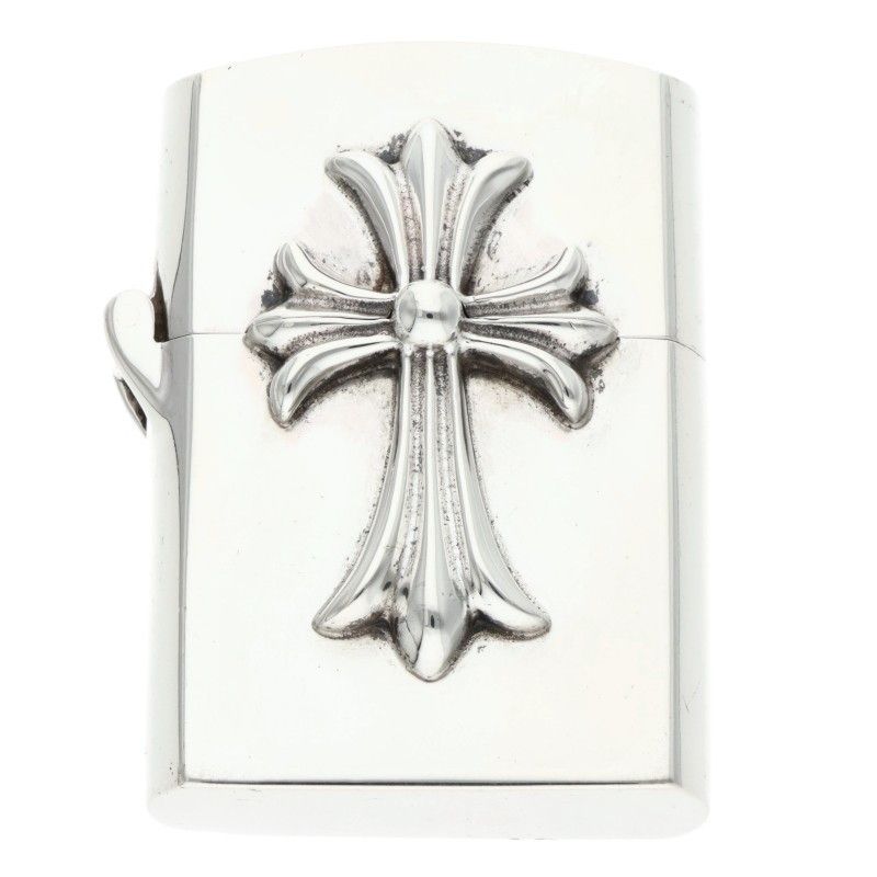 クロム♥オーダー品 クロムハーツ ZIPPO LIGHTERZ-V1 V1スモールCHクロスジッポライター
