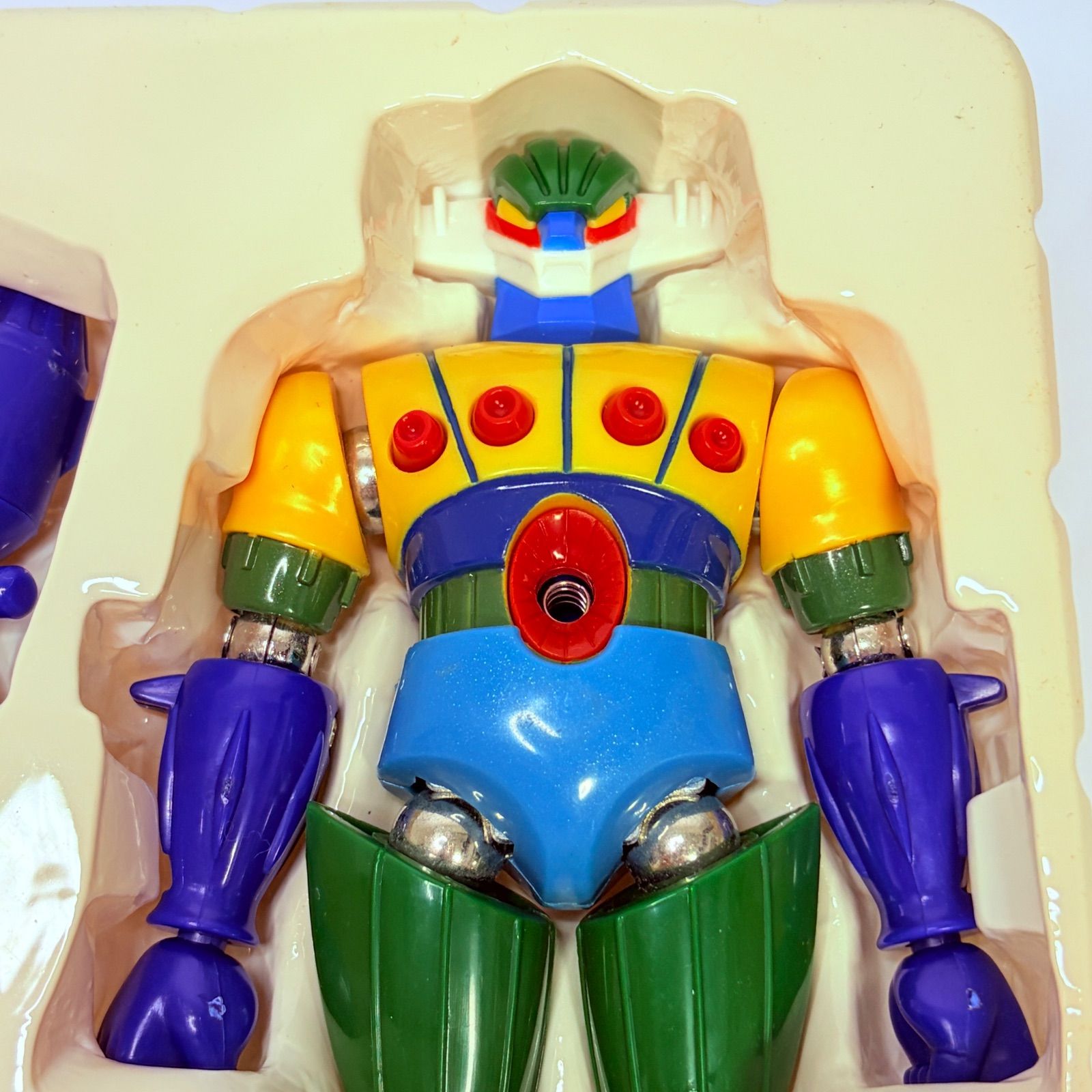 中古品】タカラ マグネモシリーズ マグネロボット 鋼鉄ジーク 復刻版