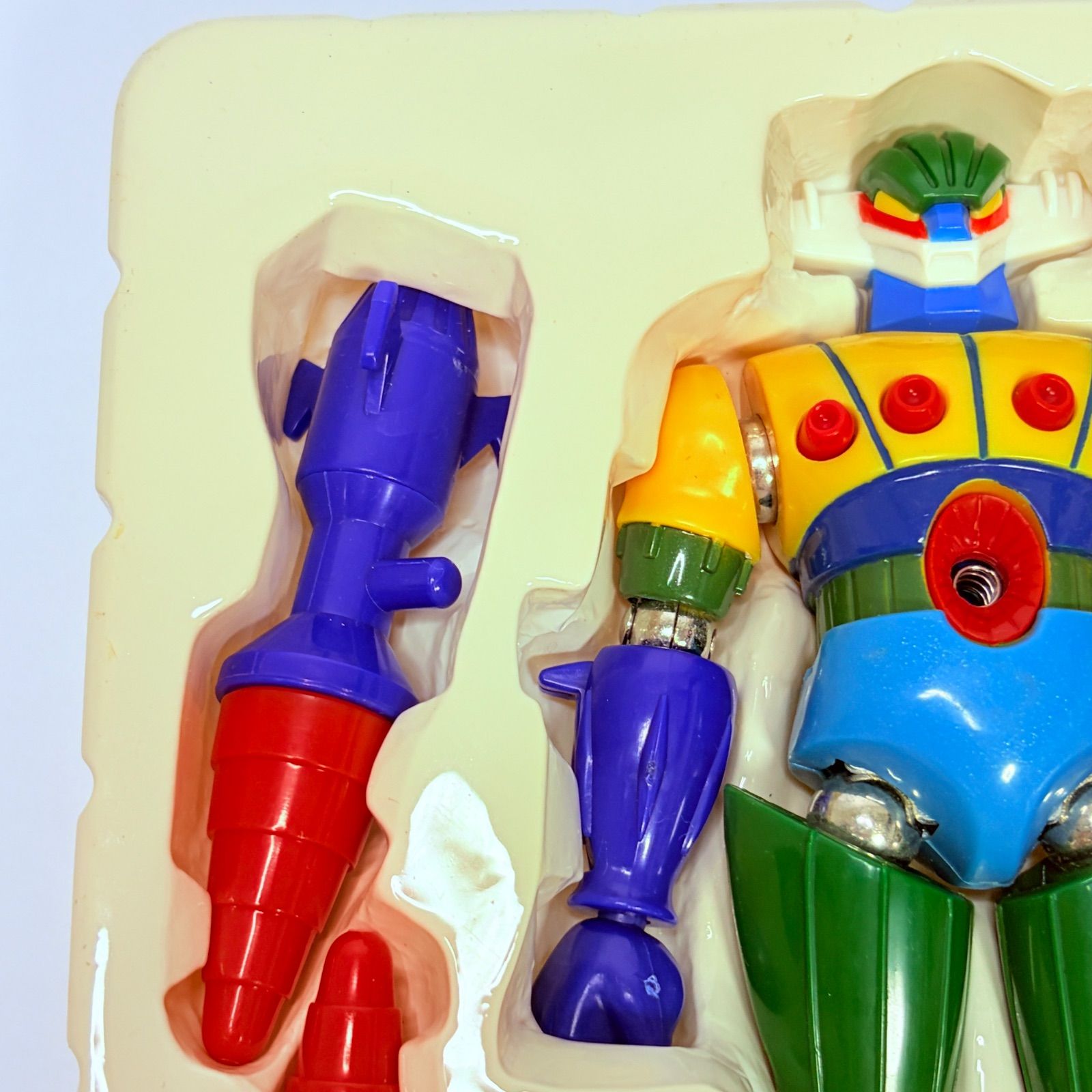 中古品】タカラ マグネモシリーズ マグネロボット 鋼鉄ジーク 復刻版