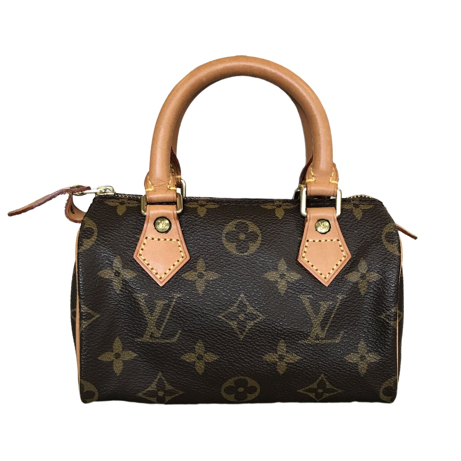 ルイヴィトン LOUIS VUITTON モノグラム ミニスピーディ M41534 ハンドバッグ ポーチ レディース 一般中古 T11326356