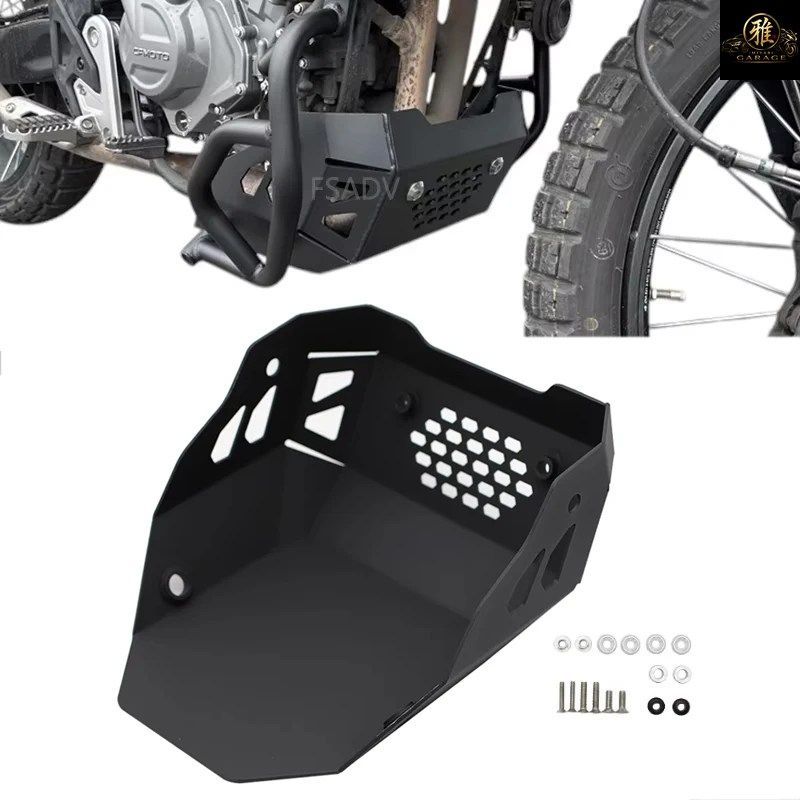450MT オートバイ用スキッドプレート バッシュフレームガード プロテクションカバー CFMOTO CF450 MT450 MT450 2024 2025
