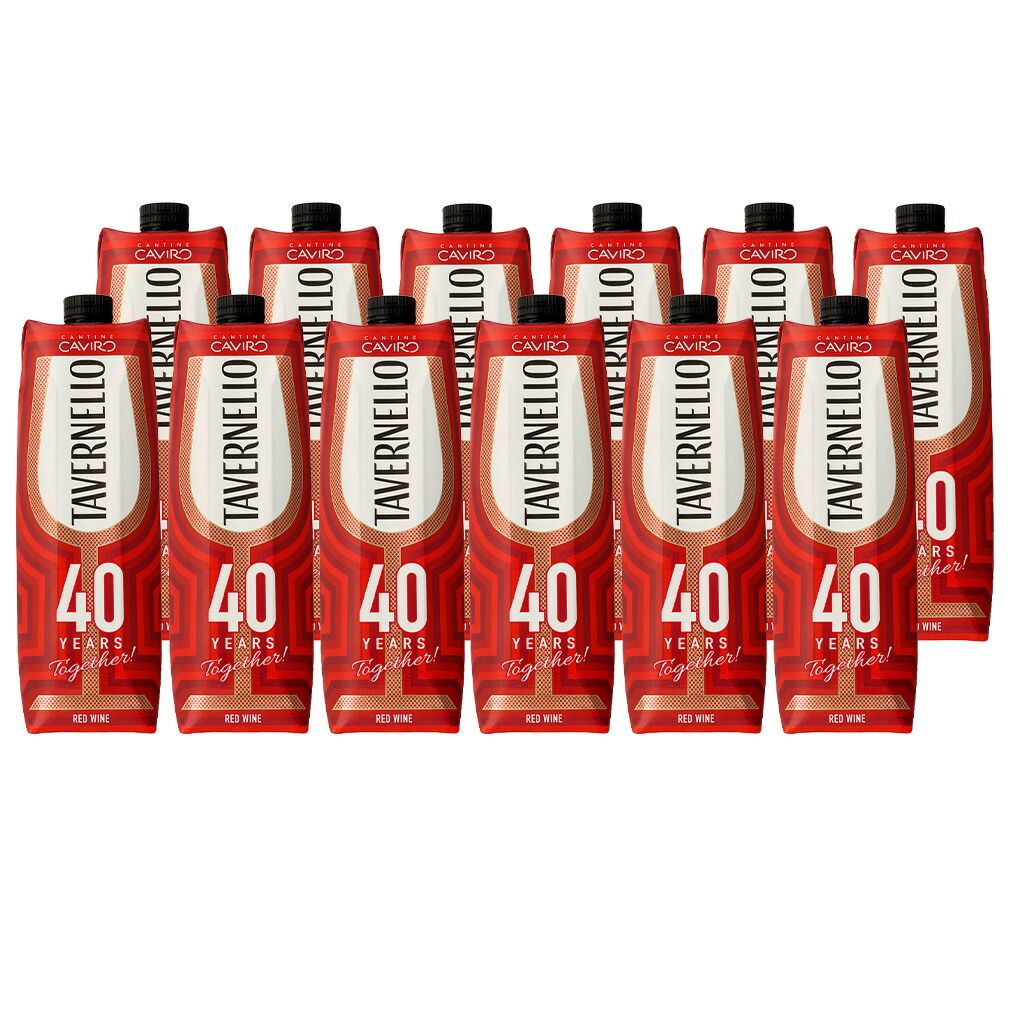 赤ワイン タヴェルネッロ イタリア ロッソ テトラパック 1L X 1ケース / 計12本 サントリー イタリア