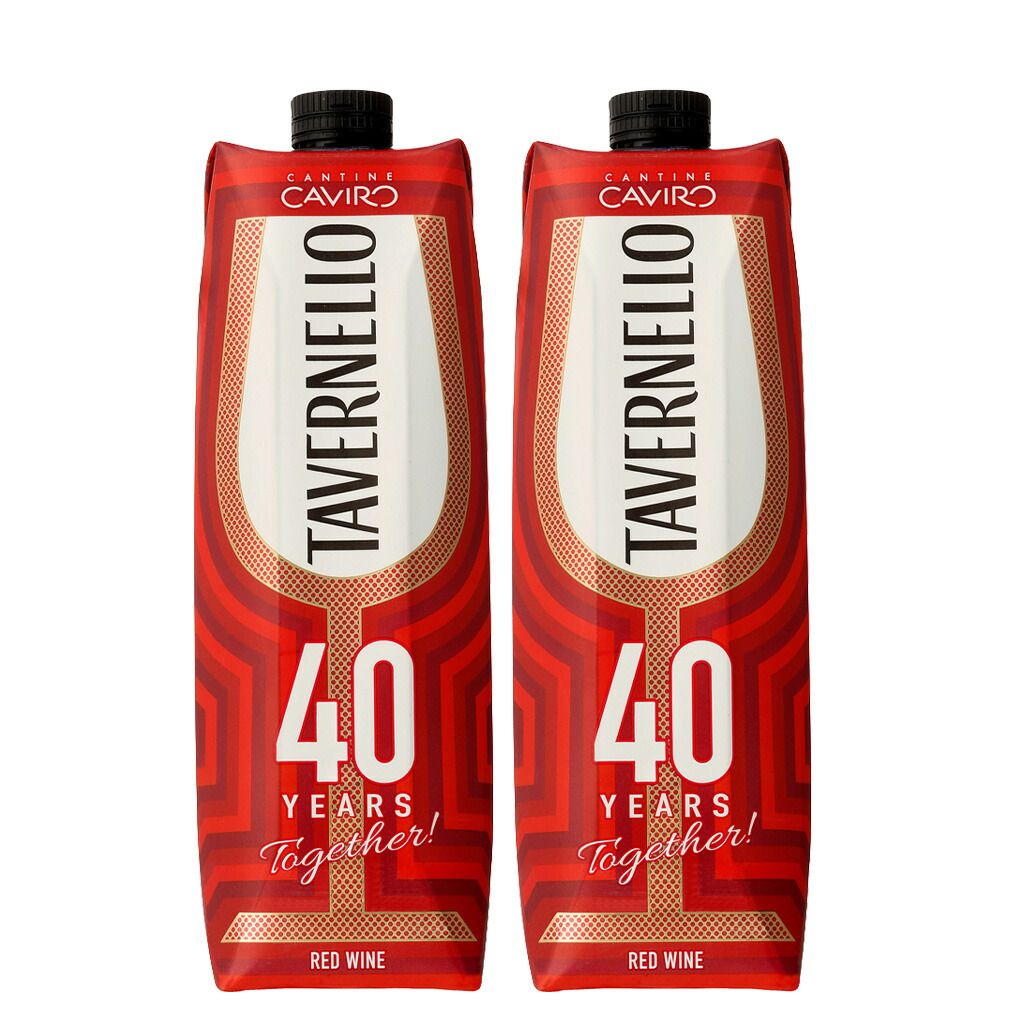 赤ワイン タヴェルネッロ イタリア ロッソ テトラパック 1L X 2ケース / 計24本 サントリー イタリア