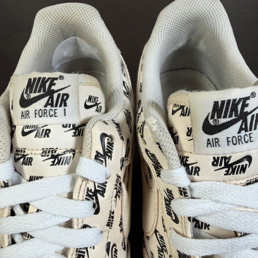 ビックサイズ NIKE AIR FORCE 1 LOW 07 QS ALL OVER LOGO エア