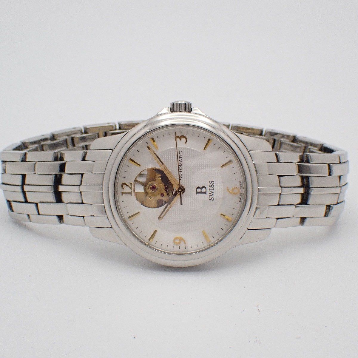B SWISS by Bucherer PRESTIGE ブッフェラー 自動巻き メンズ 腕時計