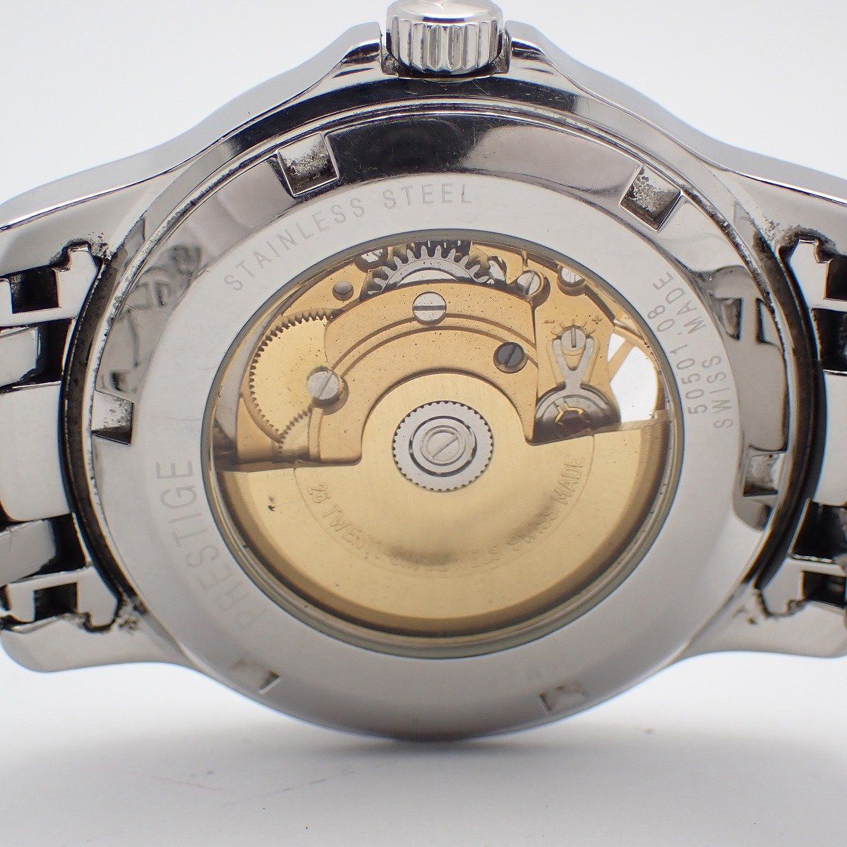 B SWISS by Bucherer PRESTIGE ブッフェラー 自動巻き メンズ 腕時計 