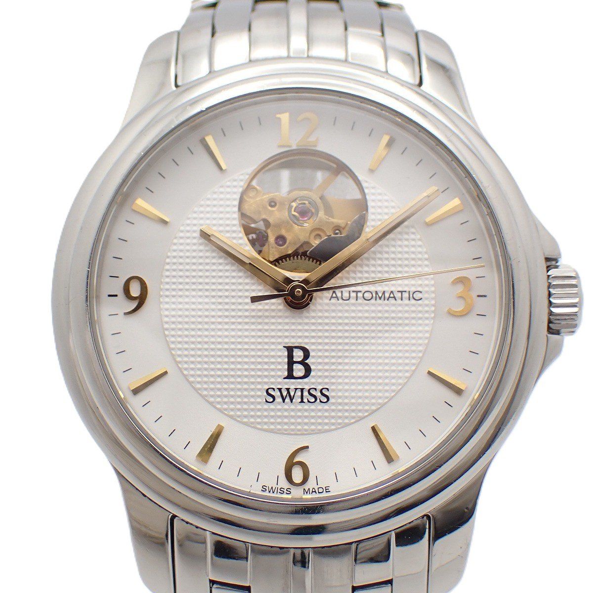 B SWISS by Bucherer PRESTIGE ブッフェラー 自動巻き メンズ 腕時計