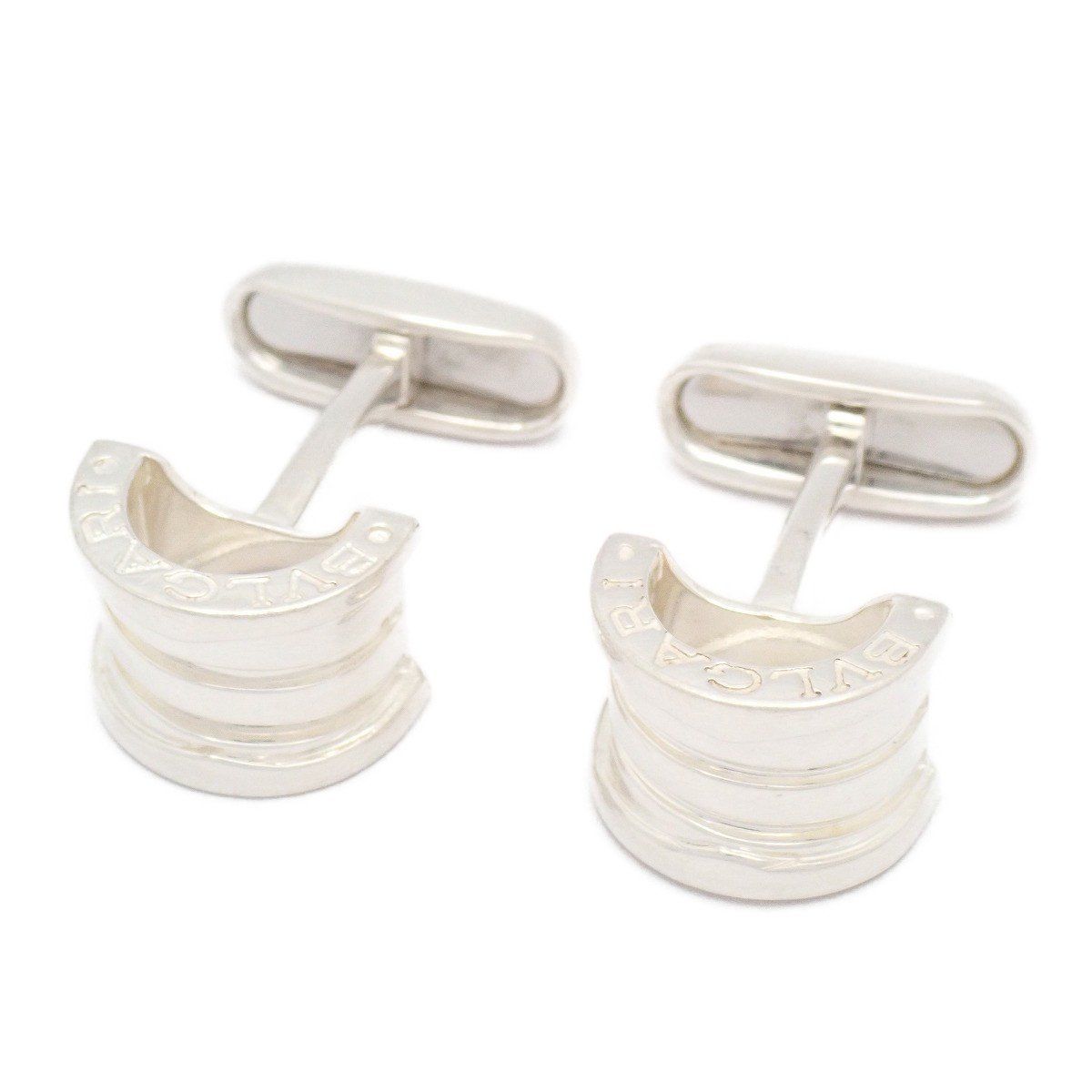 BVLGARI ブルガリ B-zero1 オーバル カフス カフリンクス シルバー925【いおき質店】