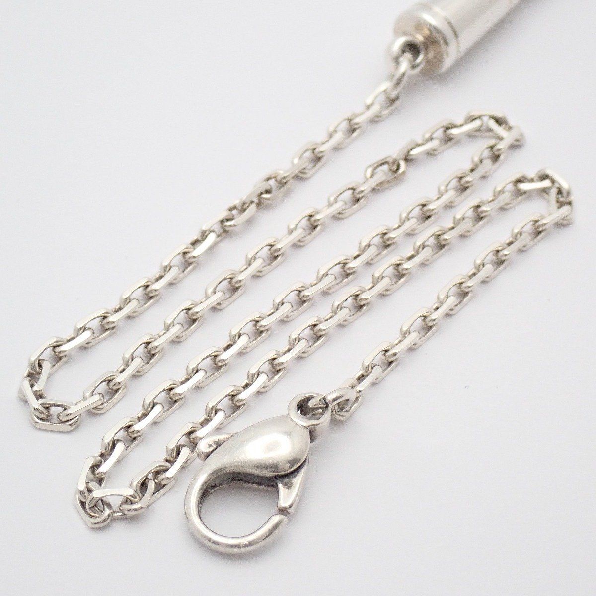 希少美品！エルメス　チェーンボールペン　筆記OK　925シルバー　銀　アジェンダ HERMES エルメス 手帳用 ボールペン シルバー925 チェーン付【いおき