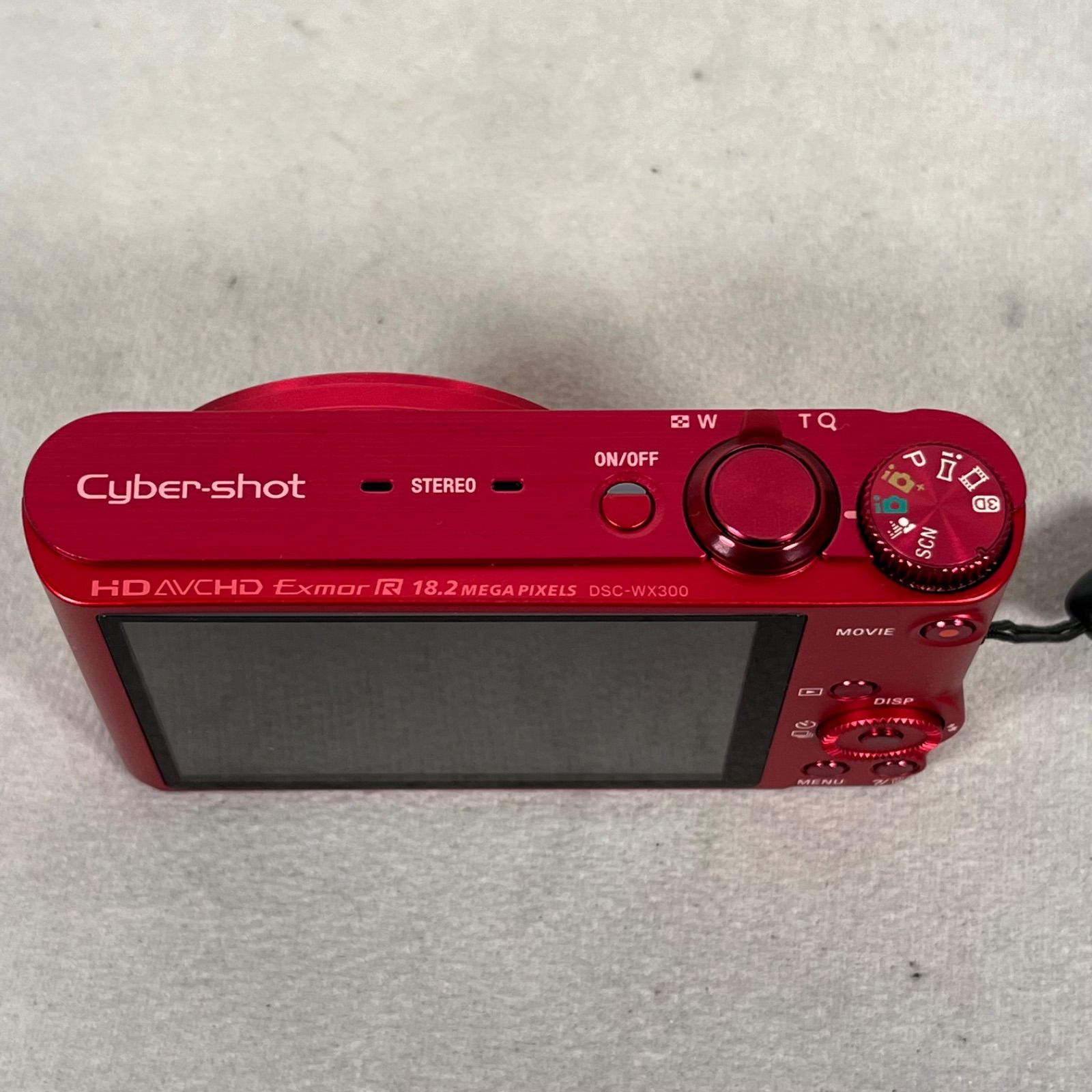 SONY Cyber-shot DSC-WX300 動作未確認 現状渡し 管2606-179】SONY ソニー サイバーショット DSC-WX300 レッド