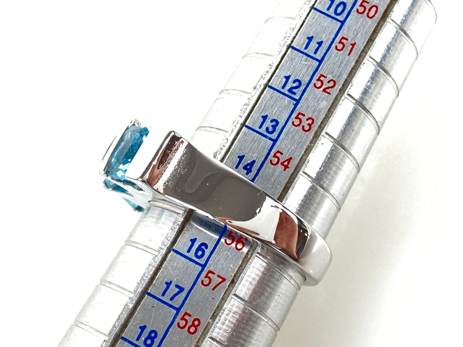 スワロフスキー SWAROVSKI クリスタル リング 指輪 刻印M/実寸15号